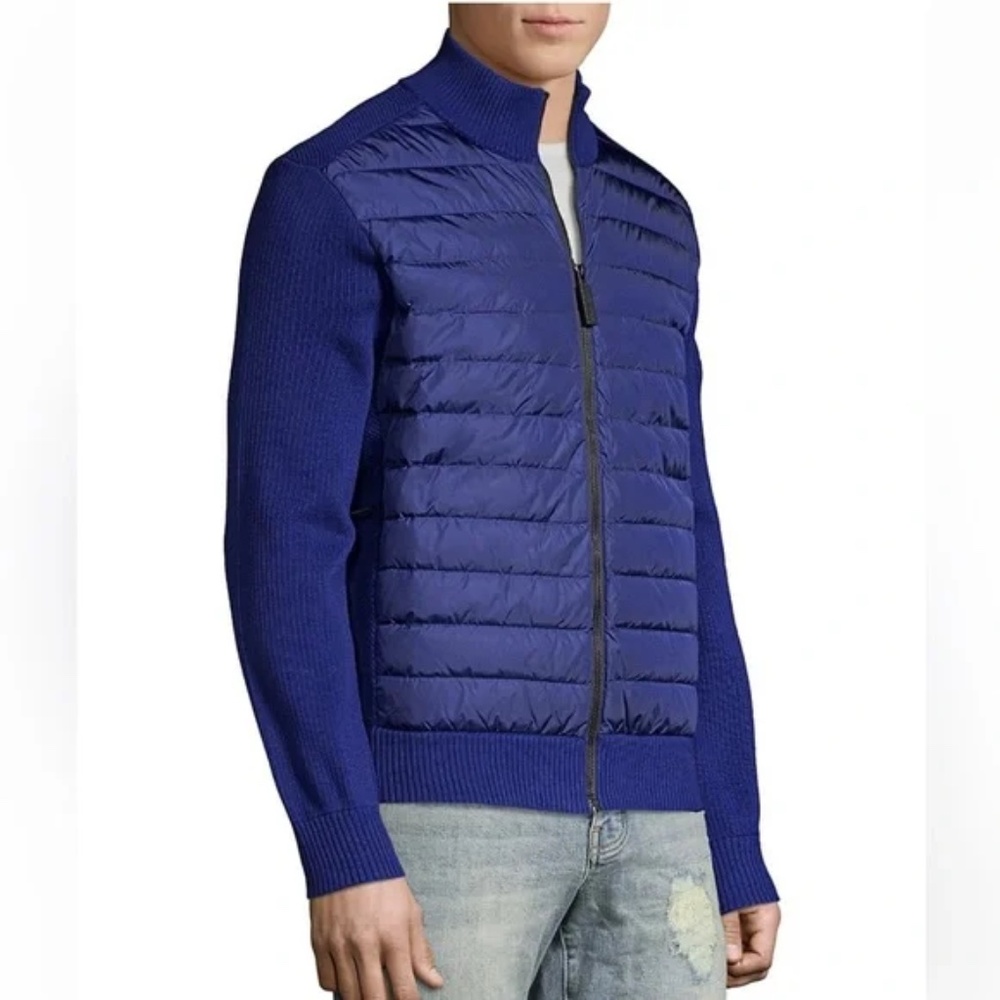 Canada Goose HyBridge Knit Jacket - Northern Night, Size S